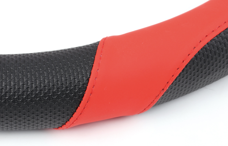 ステアリングカバー レザー SPC1113 SサイズRD