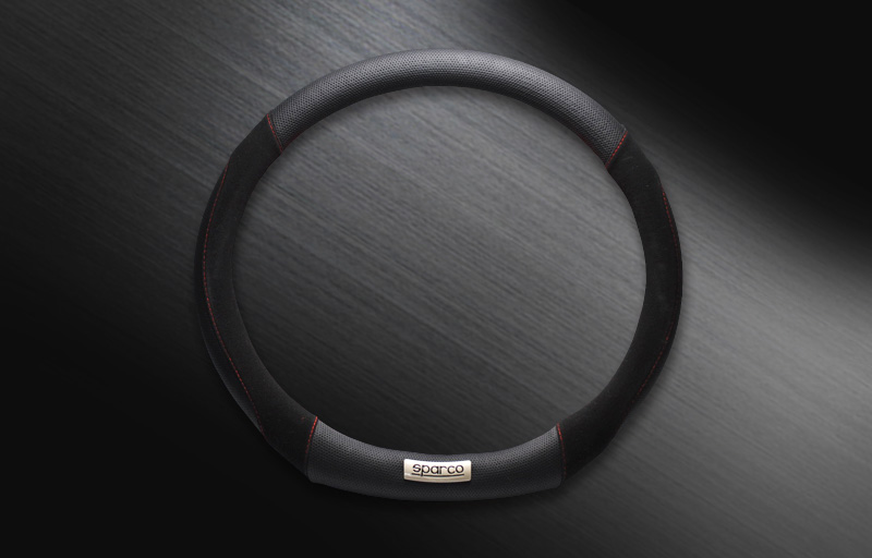 ステアリングホイールカバーFボトムS/ BK