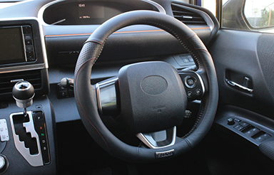 ステアリングカバー リアルレザー SPS112 Sサイズ/限定品