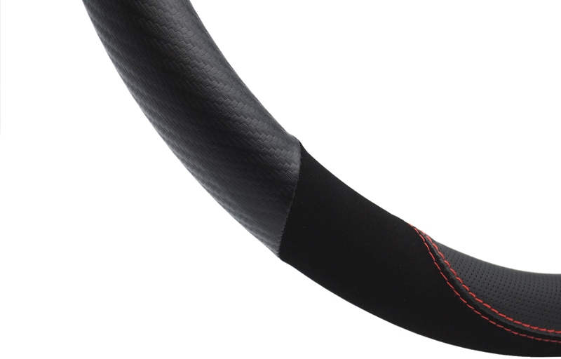 ステアリングカバー カーボン＆スエード SPS126 Sサイズ