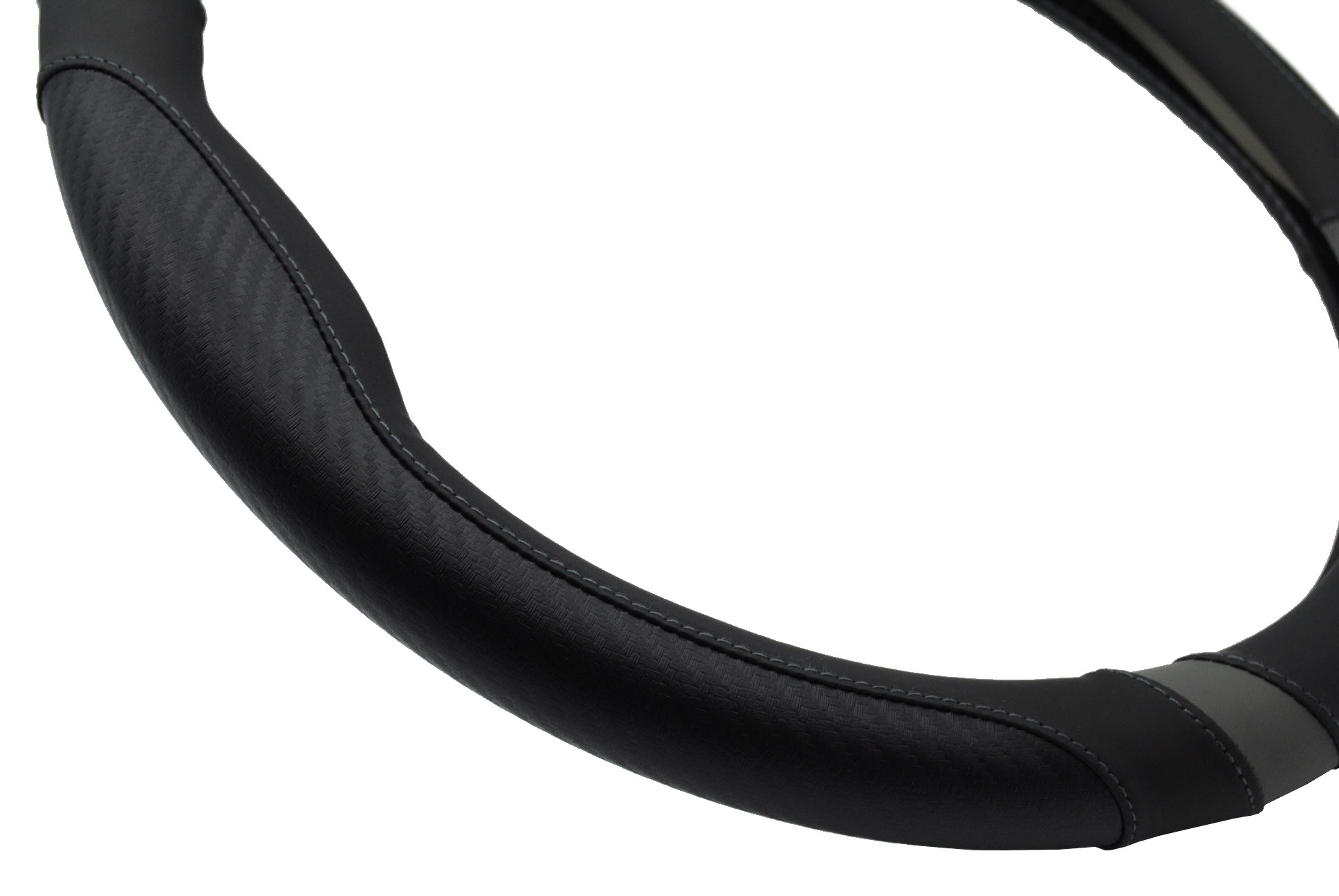 ステアリングカバー カーボン＆スエード SPS132GRJ_S